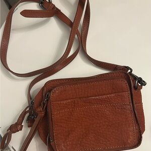 Kooba Brown Leather Crossbody Bag